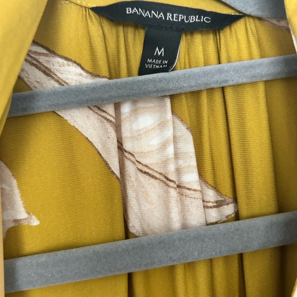 Banana Republic Leaf Print Wrap Dress - Picture 6 of 8